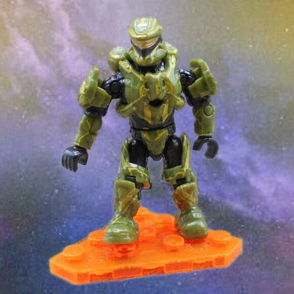Mega Bloks Halo Heroes S2 2015 Spartan Scout Green (DPJ80) - Picture 1 of 6